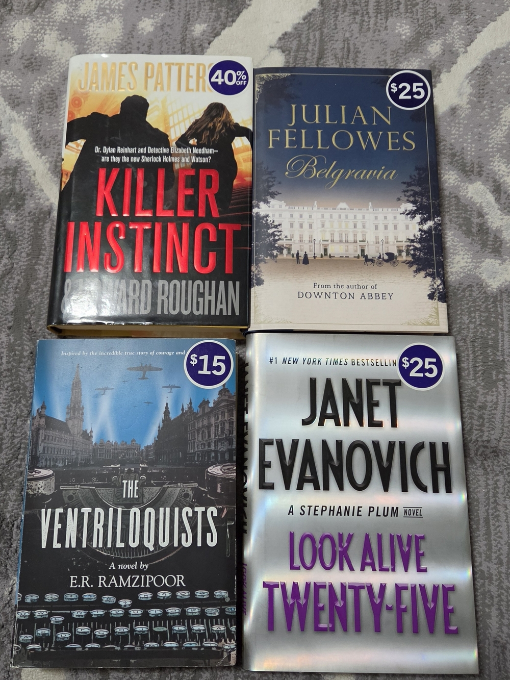 Lot Of 4 Novels Books